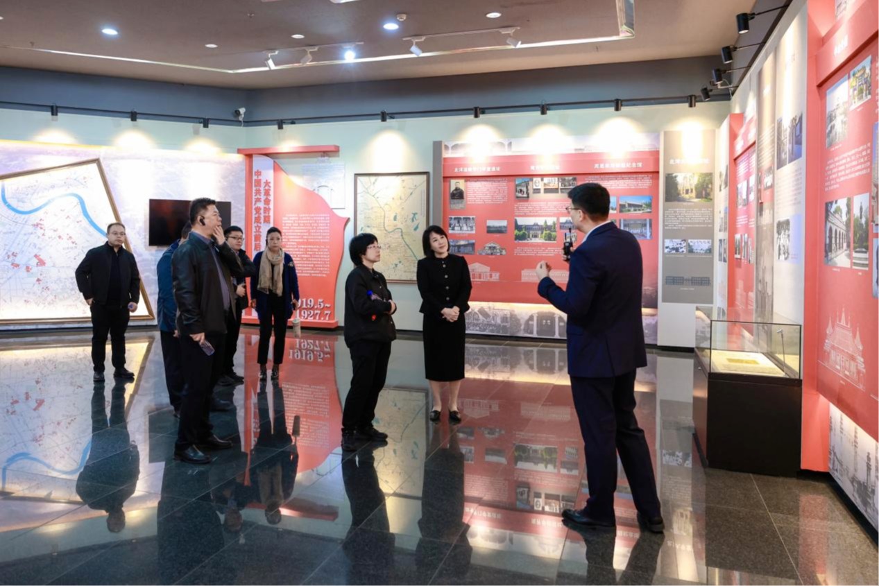 京津冀联动!Beat365唯一官方网站革命丰碑展馆迎三地政研会调研